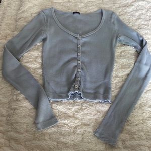 Long sleeve button down top from Brandy